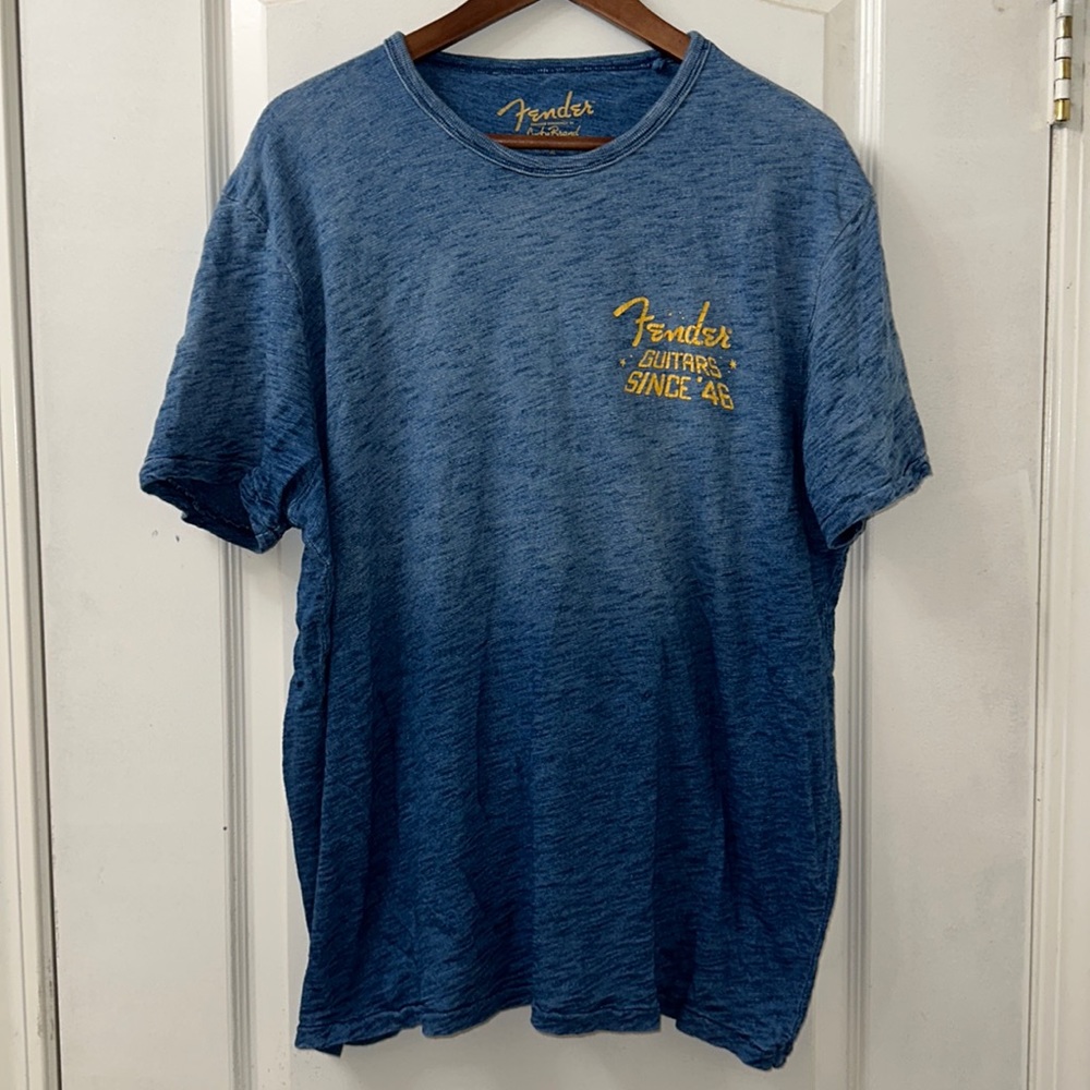 Fender X Lucky Brand Graphic Mens T-Shirt